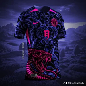 ARTE VETOR COBRA ROXA