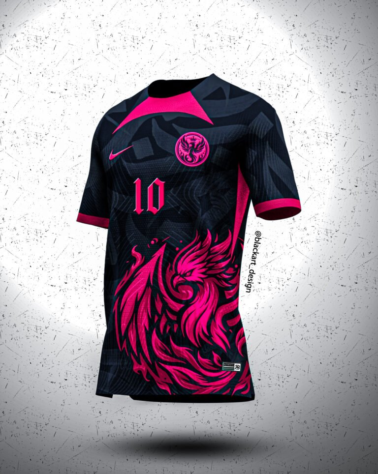 Camisa de Interclasse Fênix Rosa - Arte Vetor Sublimação CorelDRAW e PDF