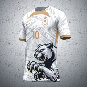 ARTE VETOR PANTERA DOURADO