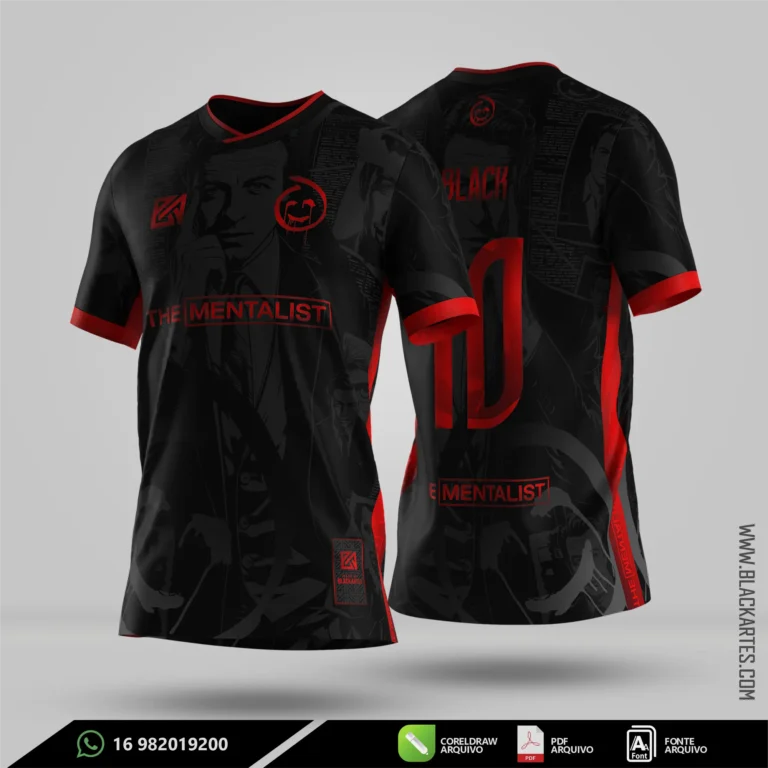 Camisa de Interclasse Mentalista 2026 - Arte Vetor Sublimação CorelDRAW e PDF