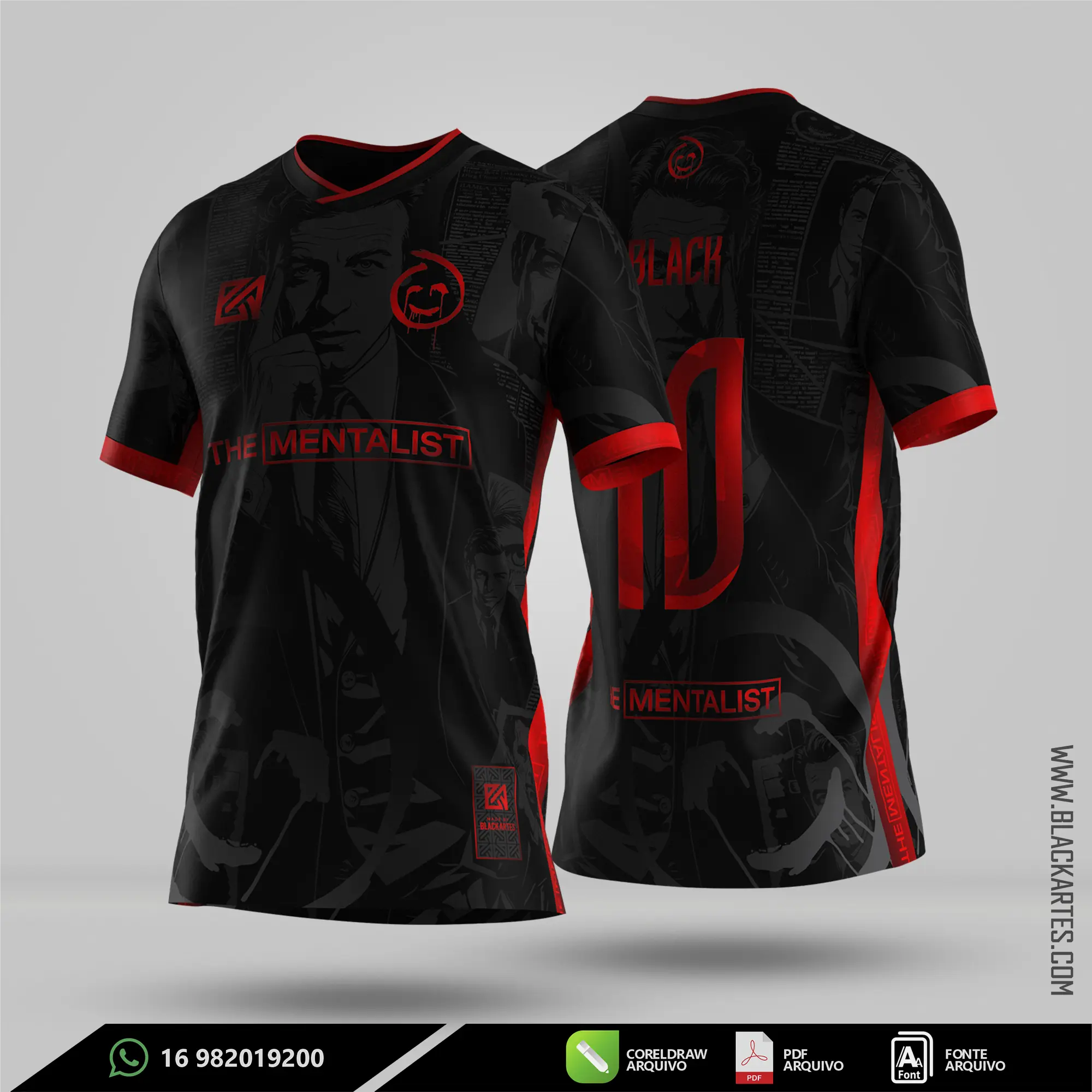 Camisa de Interclasse Mentalista 2026 - Arte Vetor Sublimação CorelDRAW e PDF